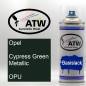 Preview: Opel, Cypress Green Metallic, OPU: 400ml Sprühdose, von ATW Autoteile West.